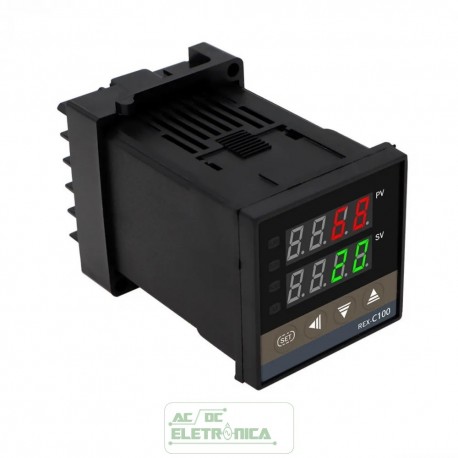 Controlador de temperatura HW-C100 FVN*AN 0-400cº tipo J