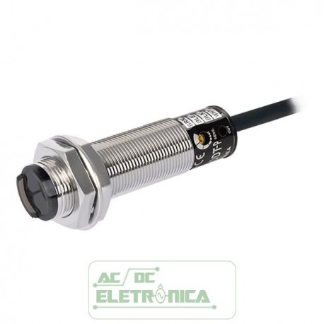 Sensor fotoelétrico difuso M18 400mm pnp Br400-ddt-P Autonics