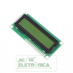 Display LCD 16x02 verde c/back light 1602A