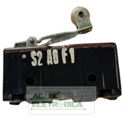 Chave micro switch c/roldana 16A 220v S2A6F1 - Sermar