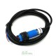 Sensor fotoelétrico 90~250Vca NA 300mA F18R-2K-ACA Metaltex