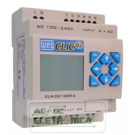 Controlador Clp logico Clic 02 Clw-02 10hr-a 3rd 110/220v