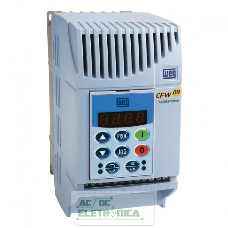 Inversor de frequência CFW08 380~480Vac 1,6a 0,5cv