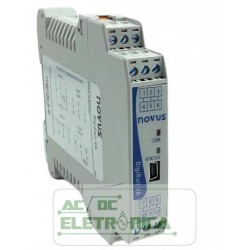 Transmissor de grandeza AC digirail-va tx 4-20ma e 0-10v - rs485 modbus