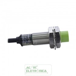 Sensor indutivo tubular 4mm 3 fios - PR12-4DN Autonics