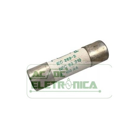 Fusivel ceramico 6A 500v 14x51mm retardo 100KA gL IEC269 TEE