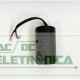 Capacitor de partida 30uF x 380Vac CBB60 c/fio 5% 50/60hz