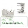 Dissipador de calor 27,6x15,6x15mm aluminio c/furo 4mm